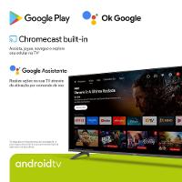 Smart TV 50” 4K LED Philco P50EAA UHD Android TV Chromecast Borda Infinita - 8