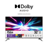 Smart TV 32” Philco LED HD P32CRA Roku TV HDR Dolby Audio Wi-Fi Dual Band HDMI USB - 7