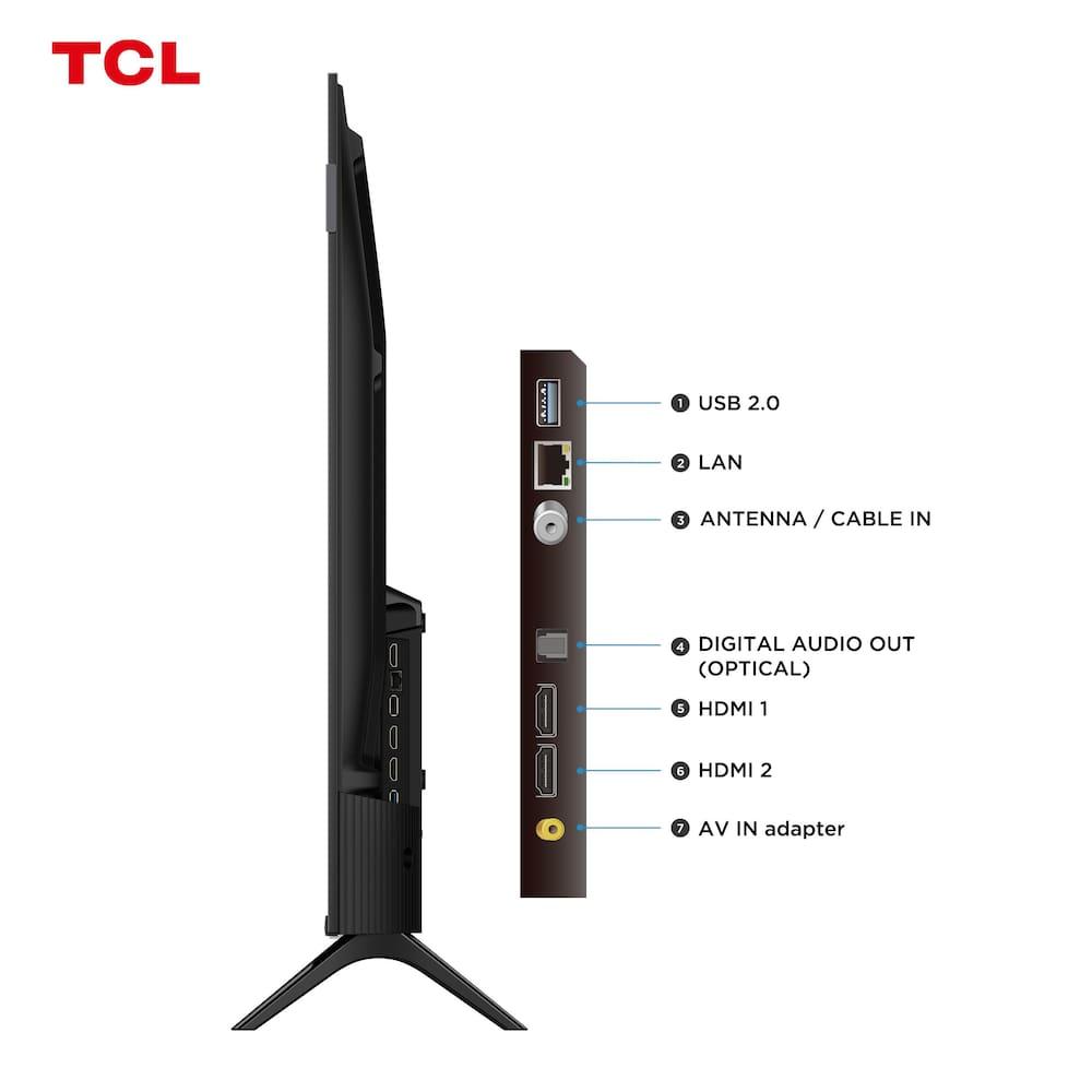 Smart TV 32” FHD TCL 32S5K QLED Dolby Audio Google TV - 5