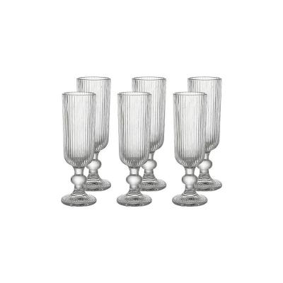 Conjunto de Taças para Espumante Brinox Haus Concept Reluz 150ml 6 Peças