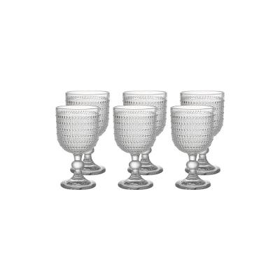 Conjunto de Taças Brinox Haus Concept Esfera 360ml 6 Peças Vintage Vidro