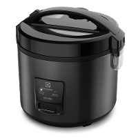 Panela Elétrica Electrolux ERC30 Efficient 700W 2em1 Rita Lobo 3,5L Visor Glass Inox Preto - 2