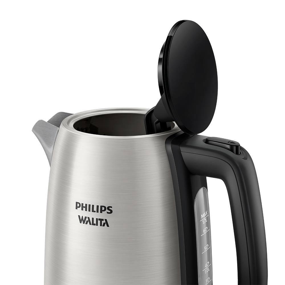 Chaleira Elétrica Philips Walita S3000 HD9350 1,7L Desligamento Automático Filtro Micromesh Inox - 5