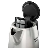 Chaleira Elétrica Philips Walita S3000 HD9350 1,7L Desligamento Automático Filtro Micromesh Inox
