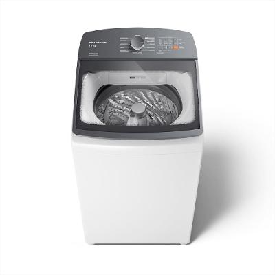 Lavadora de Roupas Brastemp BWF14AB 14kg Smart Sensor Ciclo Tira Mancha Cesto Inox Branca