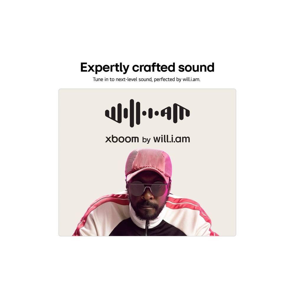 Caixa de Som LG XBoom Bounce Bluetooth 40W 30h Bateria AI by will.i.am Preta - 7