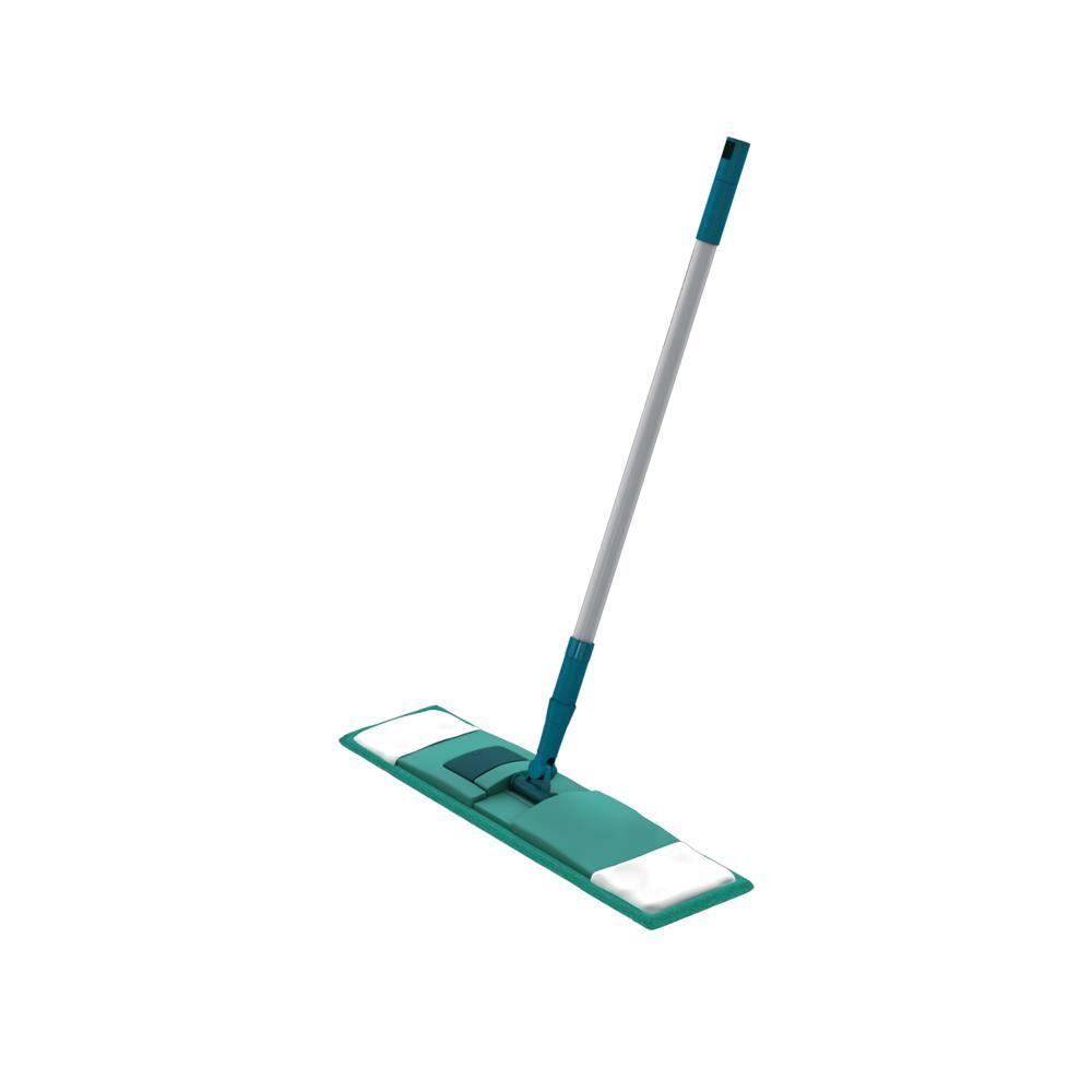Mop FlashLimp Flat Microfibra com Cabo Telescópico - Verde - 2