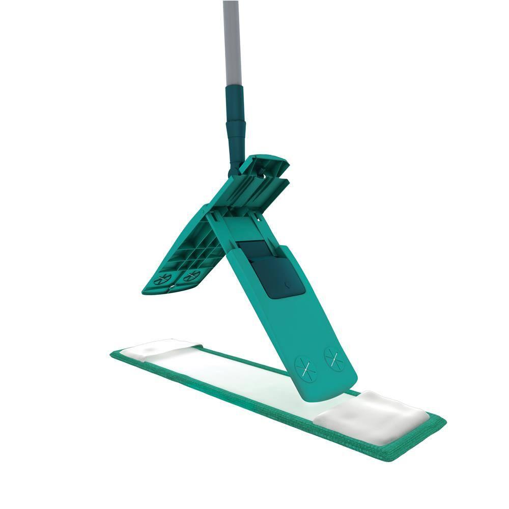 Mop FlashLimp Flat Microfibra com Cabo Telescópico - Verde - 4