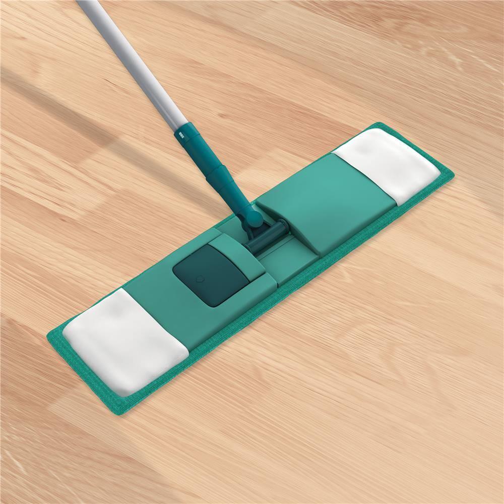 Mop FlashLimp Flat Microfibra com Cabo Telescópico - Verde - 7