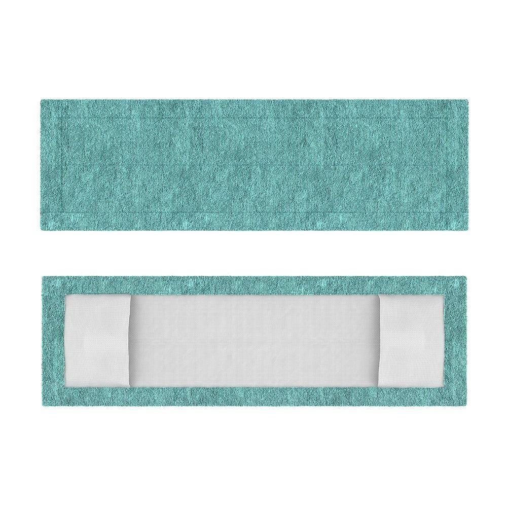 Mop FlashLimp Flat Microfibra com Cabo Telescópico - Verde - 8