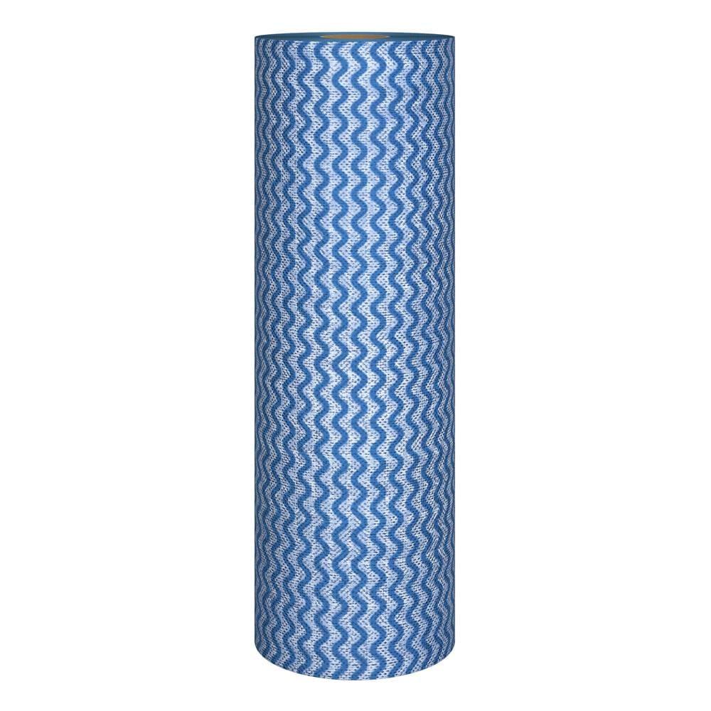 Rolo de Panos Multiuso FlashLimp Azul – 50 Unidades - 1