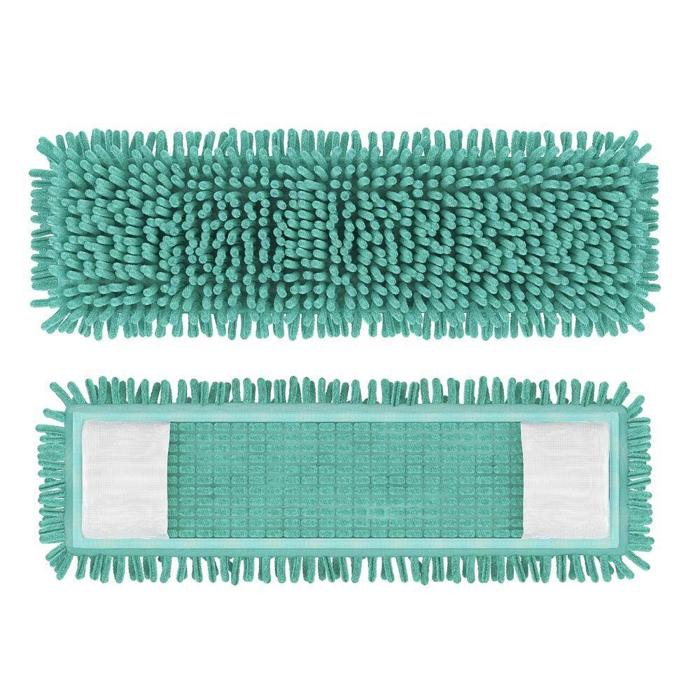 Mop FlashLimp Flat Chenile com Cabo Telescópico - Verde - 8