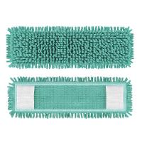 Mop FlashLimp Flat Chenile com Cabo Telescópico - Verde - 8
