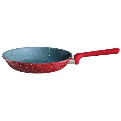 Frigideira Euro Colorstone Volcano Alumínio Antiaderente 24cm – Chumbo