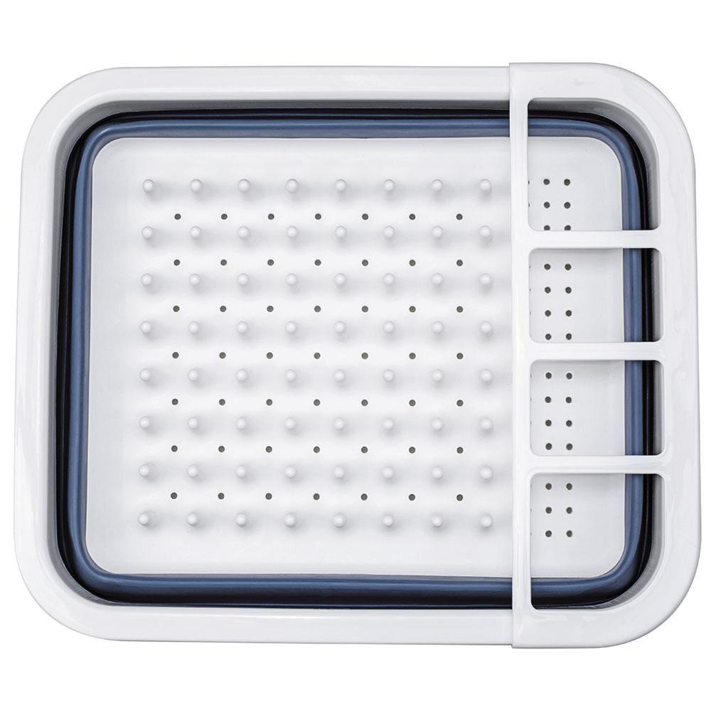 Escorredor de Pratos Retrátil Euro - Azul - 3