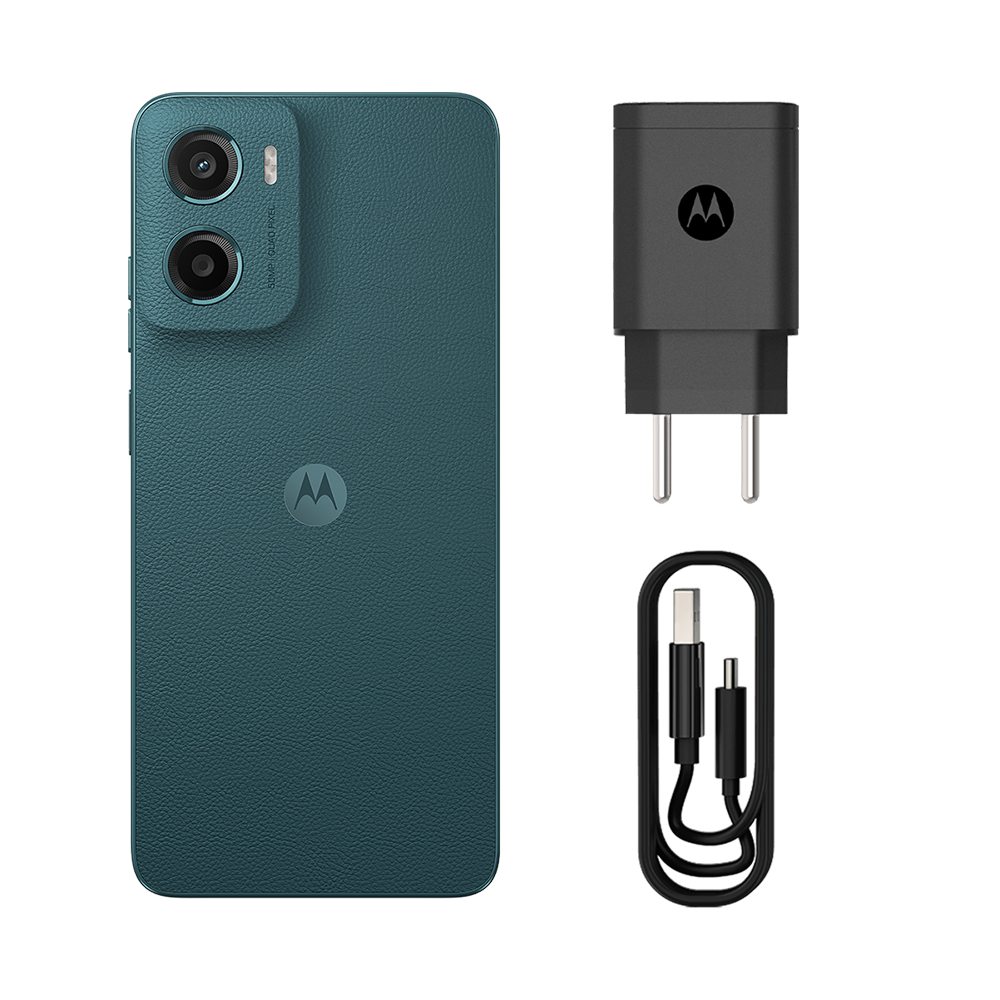 Smartphone Motorola Moto G05 4G Tela 6,7” HD+ 256GB Câmera 50MP Verde - 6