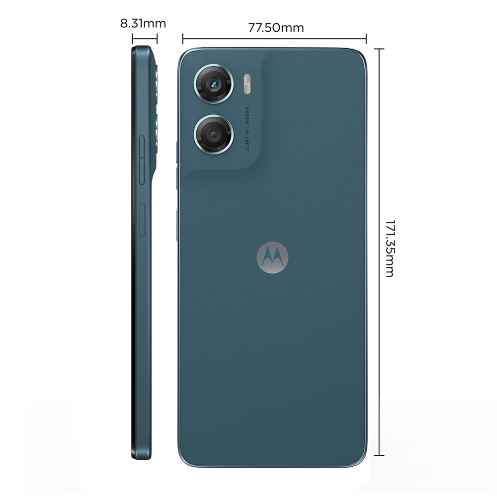 Smartphone Motorola Moto g06 4G Tela 6,9” 128GB Câmera 50MP Azul Marinho - 9