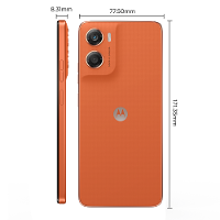 Smartphone Motorola Moto g06 4G Tela 6,9” 128GB Câmera 50MP Laranja - 9