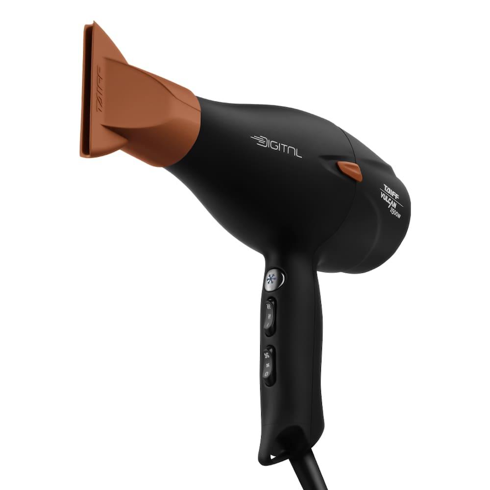 Secador de Cabelo Taiff Vulcan Digital 2500W Motor Digital Íons Anti-Frizz Preto e Cobre - 2