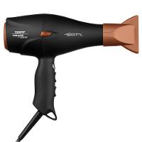 Secador de Cabelo Taiff Vulcan Digital 2500W Motor Digital Íons Anti-Frizz Preto e Cobre