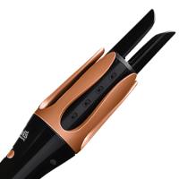 Modelador de Cachos Taiff Curves Automatic 32mm Íons Negativos Bivolt Preto e Cobre