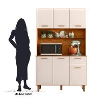 Cozinha Compacta Poliman New Livia 6 Portas 1 Gaveta - 5