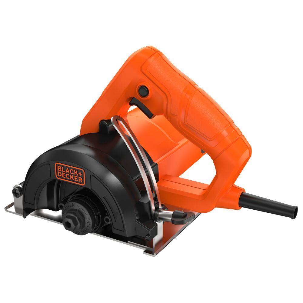 Serra Mármore Black+Decker BES41200 4-1/2” 1200W Compacta 14.000 RPM Preta e Laranja - 3