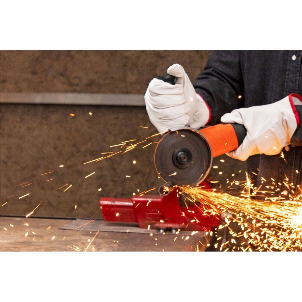 Esmerilhadeira Angular 4 1/2" Black+Decker G720X 920W 11.000 RPM 3 Posições Laranja e Preta - 9