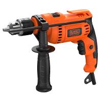 Furadeira de Impacto Black+Decker BED713650 1/2” 650W Empunhadura Ergonômica Gatilho Anatômico Laranja e Preta - 1