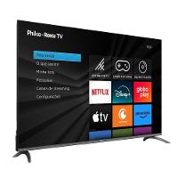 Smart TV Philco 60” 4K UHD P60CRA Roku TV Dolby Audio Quad Core Space Gray