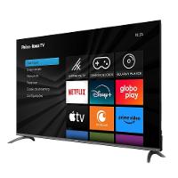 Smart TV Philco 60” 4K UHD P60CRA Roku TV Dolby Audio Quad Core Space Gray - 6
