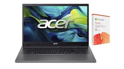 Notebook 15,6" Acer Aspire Go AG15-71P-5939 Windows 11 Intel Core i5-13420H 8GB RAM 256SSD Cinza Aço + Microsoft 365 Personal