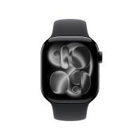 Apple Watch Series 11 GPS 42mm Preto Brilhante Pulseira M/G Esportiva Preta - 2