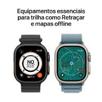 Apple Watch Ultra 3 GPS+ Cellular 49mm Pulseira Milanês M Preta - 5