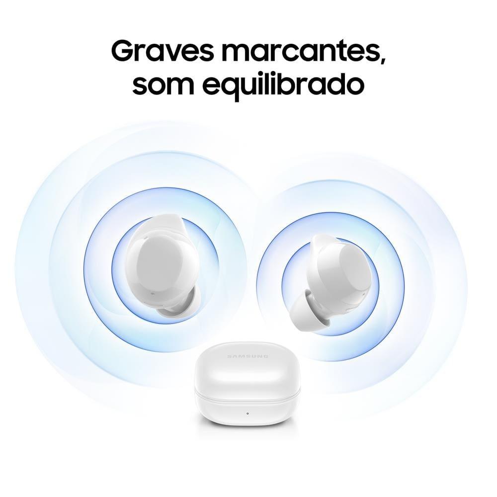 Fones de Ouvido Samsung Galaxy Buds Core Intra-auricular Bluetooth Cancelamento de Ruído IA Branco - 7