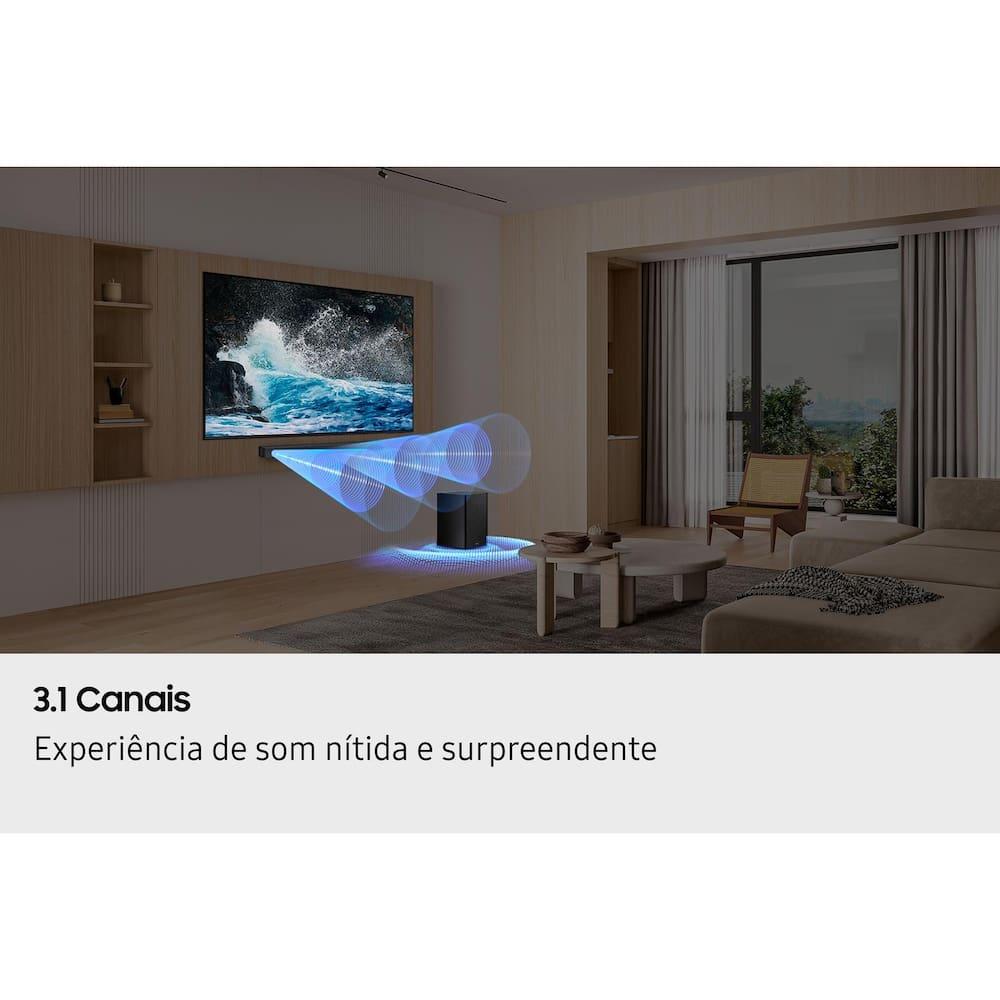 Soundbar Samsung B-Series HW-B650F/ZD 370W Bluetooth 3.1 Canais Dolby Audio Preto - 7