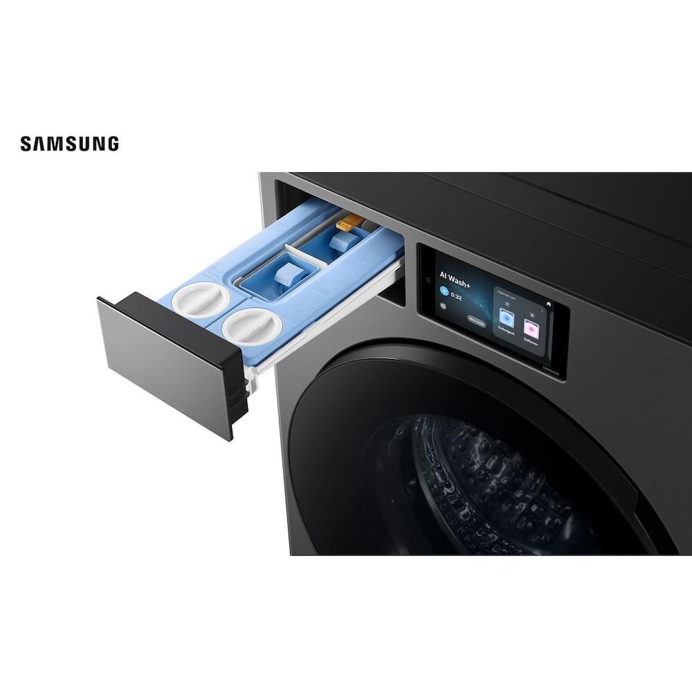 Lavadora de Roupas Samsung 20kg Bespoke AI Laundry WF90F Inox - 6