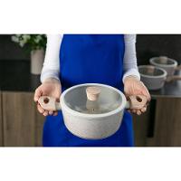 Caçarola Brinox Ceramic Life Sirius 22cm Indução Antiaderente Vanilla - 4