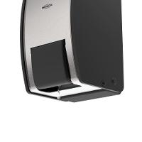 Dispenser Parede Sabonete Álcool Gel Brinox Decorline 800ml Inox Preto - 3