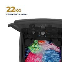 Lavadora de Roupas Britânia BLT22P Semi Automática 22kg Preta - 6