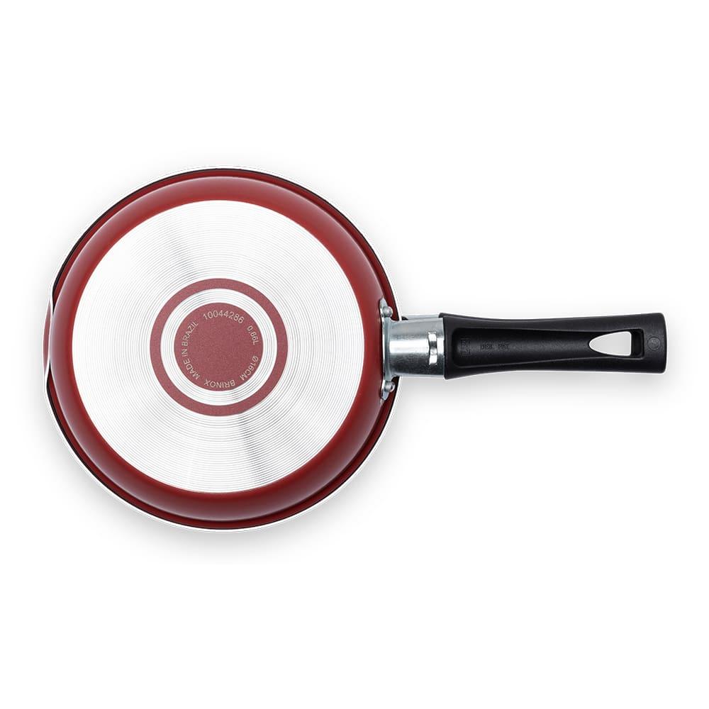 Omeleteira Brinox Ruby Antiaderente Pro-flon 330ml 16cm Vermelho - 4