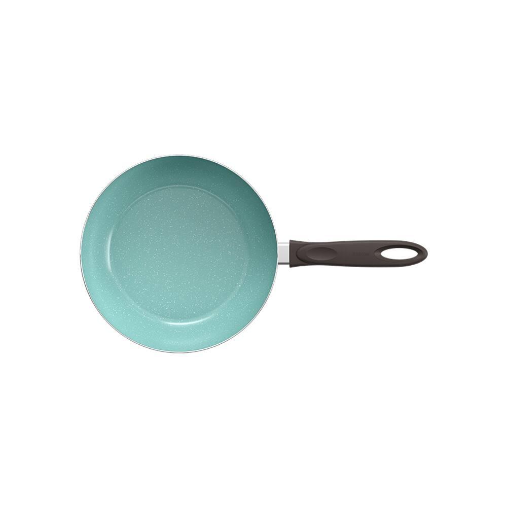 Panela Wok Brinox Suprema Ceramic Life Antiaderente 2,3L 24cm Verde - 2