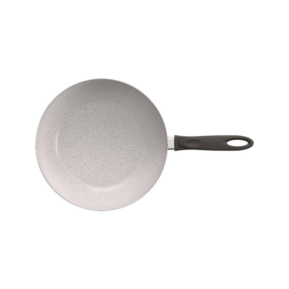 Panela Wok Brinox Suprema Ceramic Life Antiaderente 4,1L 28cm Vanilla - 2