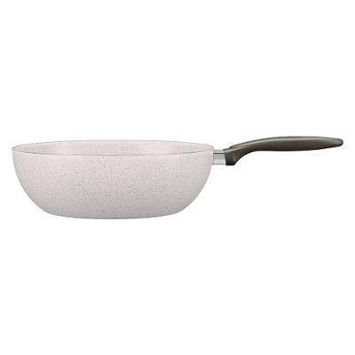 Panela Wok Brinox Suprema Ceramic Life Antiaderente 4,1L 28cm Vanilla