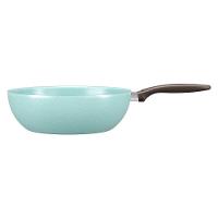 Panela Wok Brinox Suprema Ceramic Life Antiaderente 4,1L 28cm Verde - 1