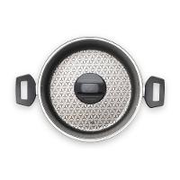 Caçarola Brinox Anis Pro-Flon Antiaderente 3,4L 22cm Tampa de Vidro Borgonha - 2