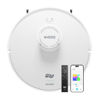 Robô Aspirador de Pó WAP ROBOT W4000 48W Navegação 360° Branco - 5