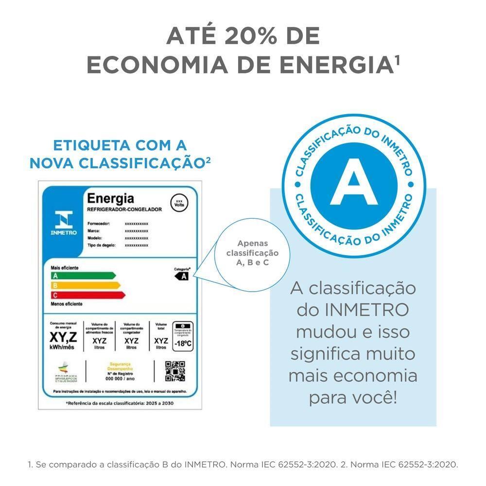 Geladeira Midea Frost Free Duplex 394L Inverter Branca - 4