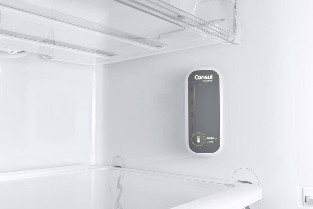 Conjunto Essencial Consul Geladeira CRM39AK Frost Free 340L Inox + Lavadora CWH12BB 12kg - 3