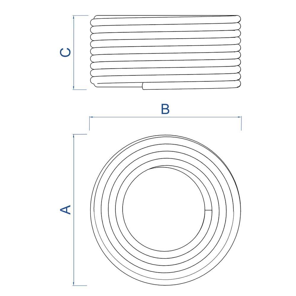 Mangueira Tramontina Flex de 1/2" para Jardim com Engates Rápidos e Esguicho 30m - Gelo - 2
